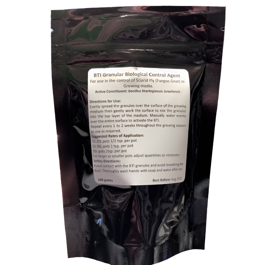 BTI-Biological Fungus Gnat (Scarid Fly) Control Granules-Natural, Long-Lasting Protection for Your Plants