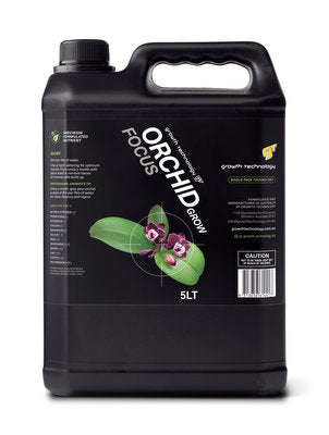 GT Orchid Grow Focus Nutrient Concentrate for Orchids - Hydroponic Solutions