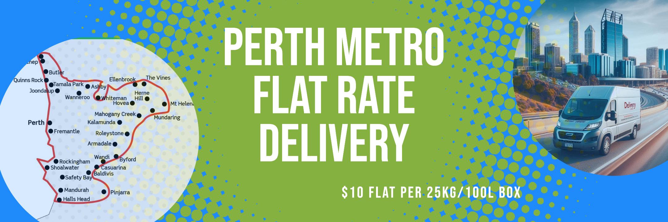 Perth Flat Rate Delivery