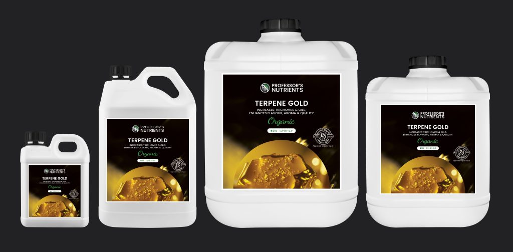 Professor's Nutrients Terpene Gold- Organic Flower Enhancer - Hydroponic Solutions