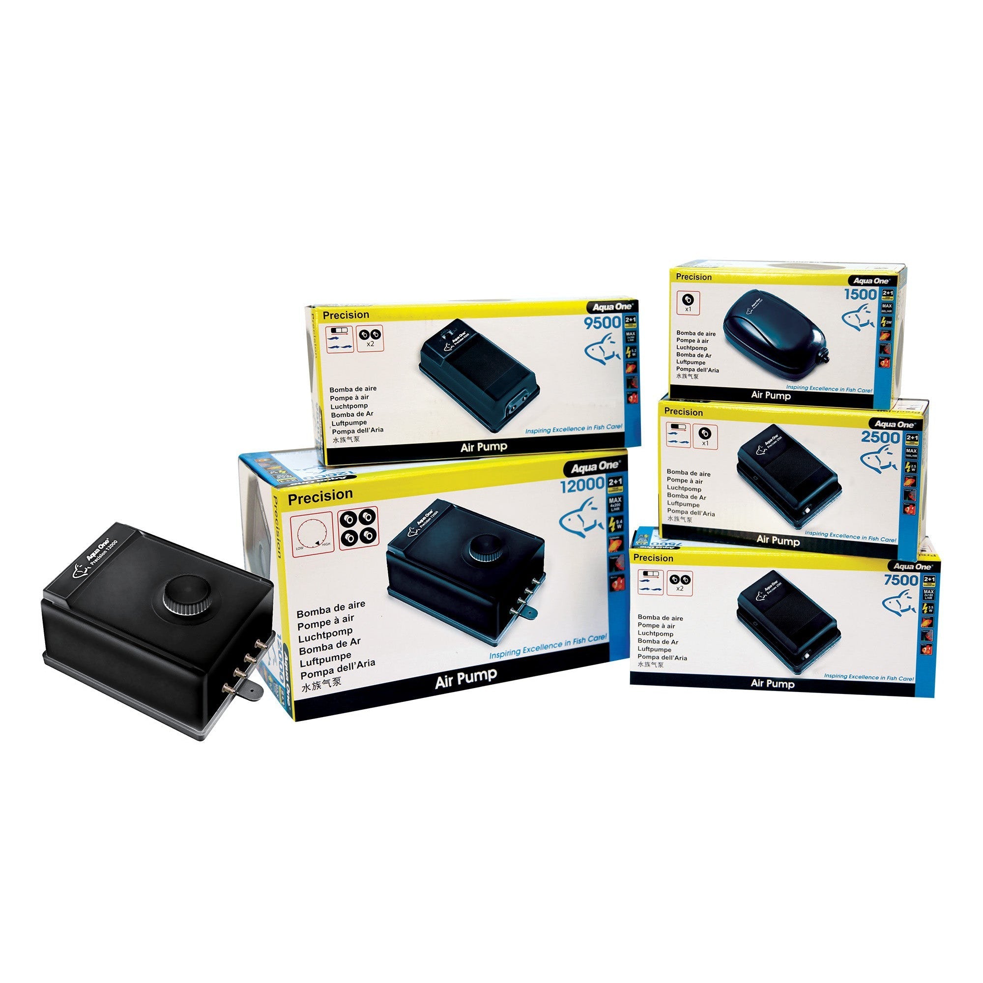 Aqua One Precision Air Pumps - Hydroponic Solutions