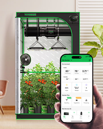 Vivosun AeroLush C08 Intelligent Grow Tent Air Conditioner - Hydroponic Solutions
