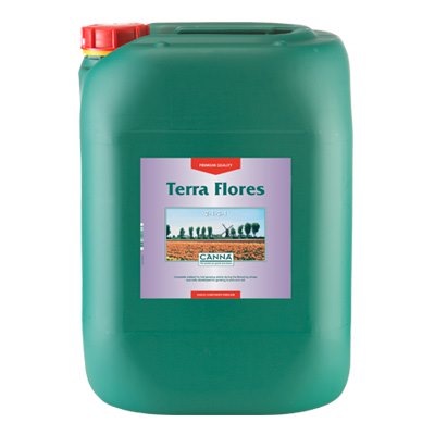 CANNA Terra Flores Dutch Bloom Nutrient Concentrate for Soils and Potting Mixes - Hydroponic Solutions