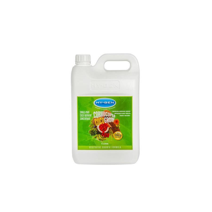 CORNUCOPIA COCOGROW Hydroponic Grow Nutrient Concentrate For Coco - Hydroponic Solutions