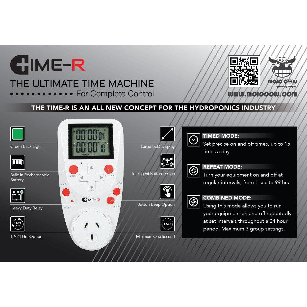 MOJO Cow Time-R the Ultimate Digital Timer