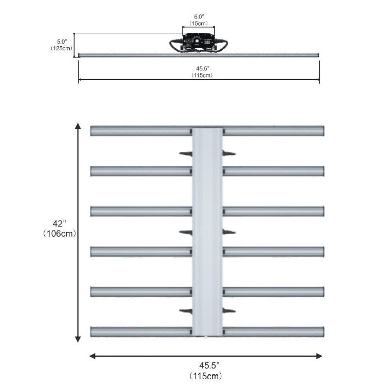 Nanashi Evolutio X-Series Full Spectrum High Output LED Plant Grow Lights - Hydroponic Solutions