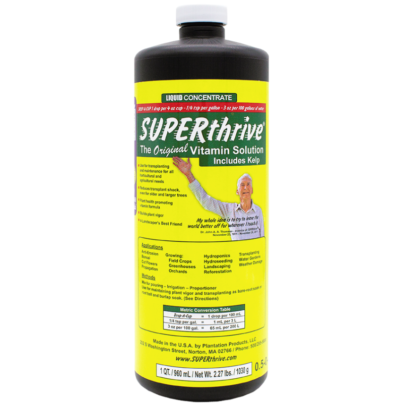 Superthrive the Essential Vitamin Solution and Plant Growth Enhancer