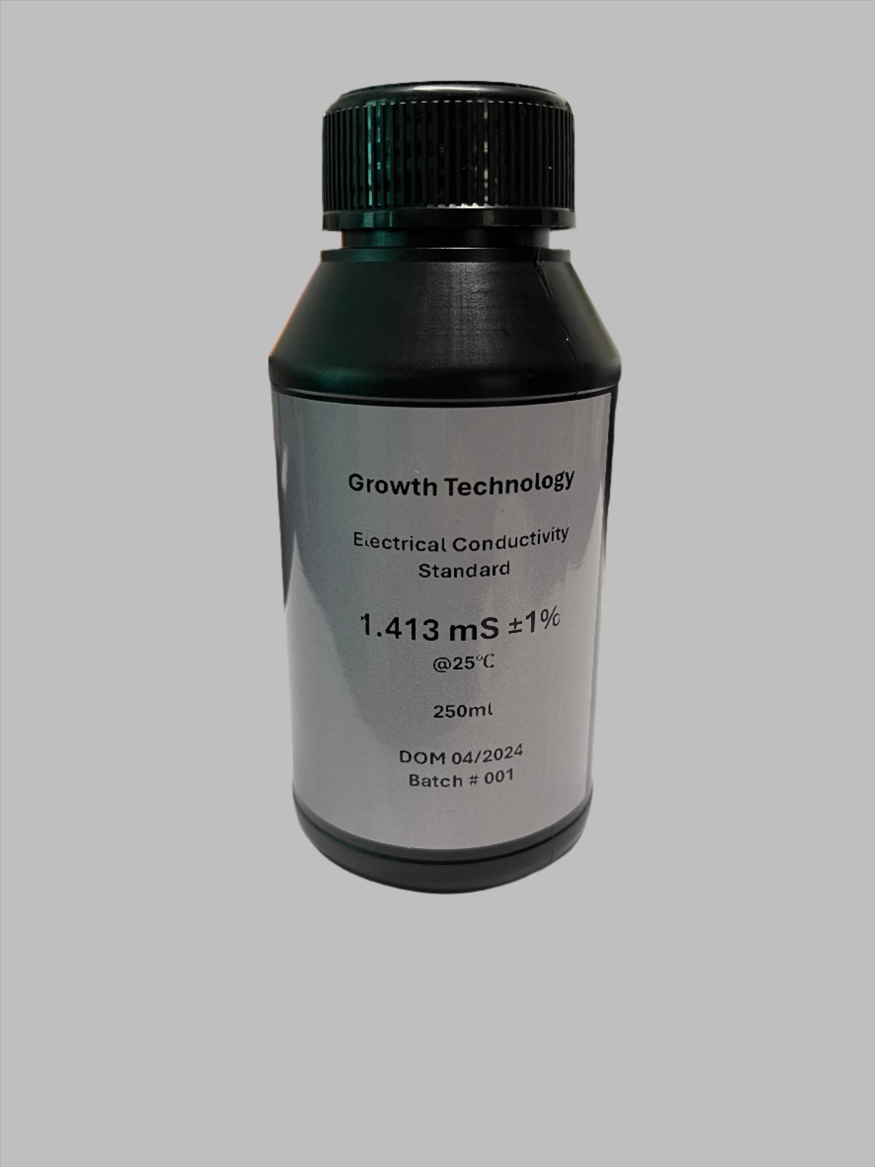 Growth Technology 1.413 Conductivity Calibration Standard Solution – Precision EC Meter Calibration