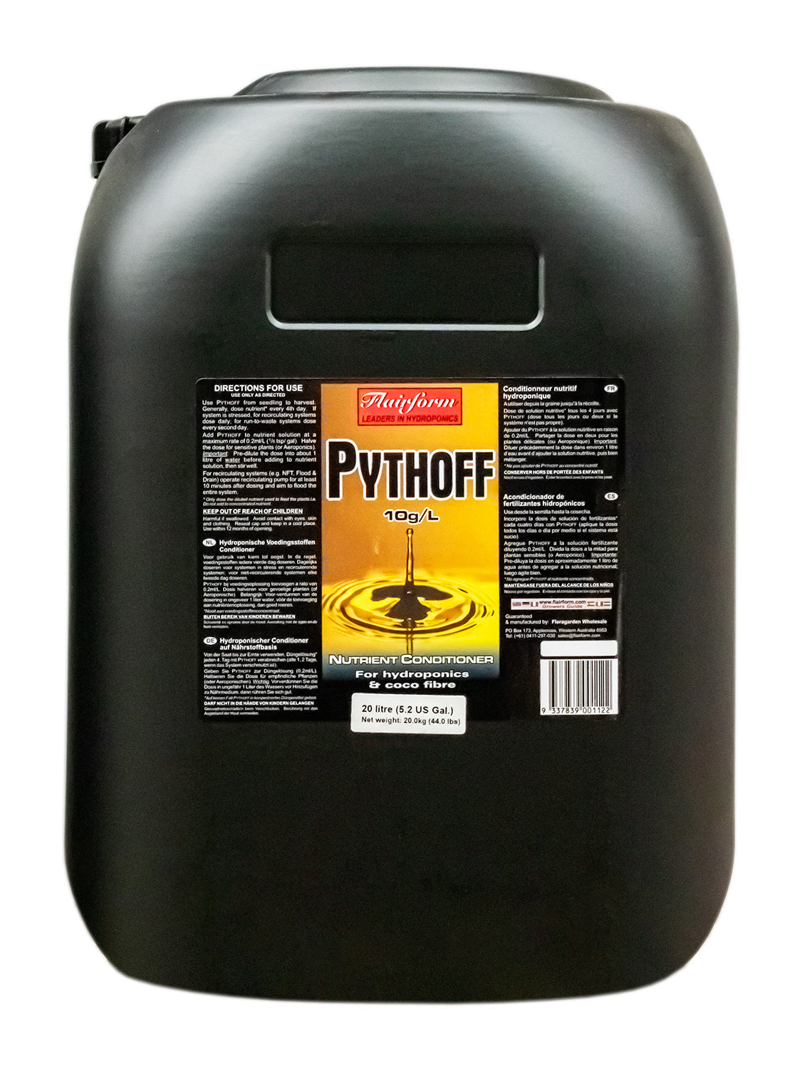 Pythoff – Hydroponic System Cleaner & Root Zone Conditioner