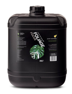 GT Foliage Focus Nutrient Concentrate for Indoor Plants - Hydroponic Solutions