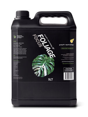 GT Foliage Focus Nutrient Concentrate for Indoor Plants - Hydroponic Solutions