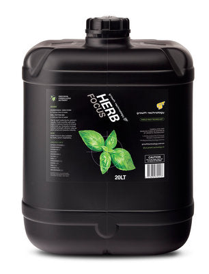 GT Herb Focus Nutrient Concentrate for Herbs, Lettuce & Leafy Greens - Hydroponic Solutions