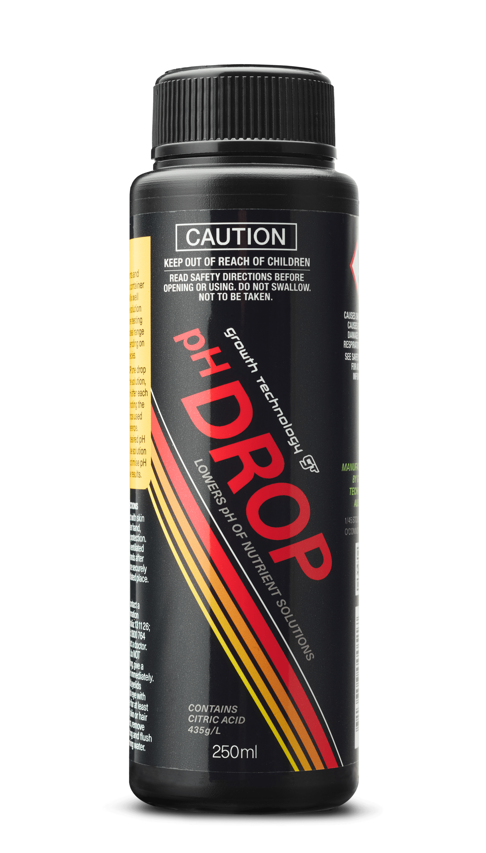 Growth Technology GT pH Drop - pH Down Solution 250mL