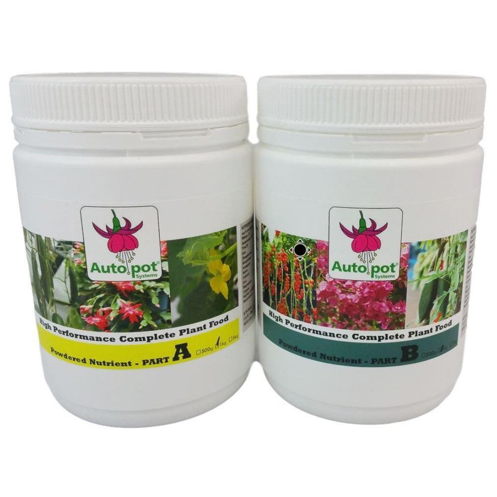 Autopot Powdered Hydroponic Nutrient A & B - Hydroponic Solutions