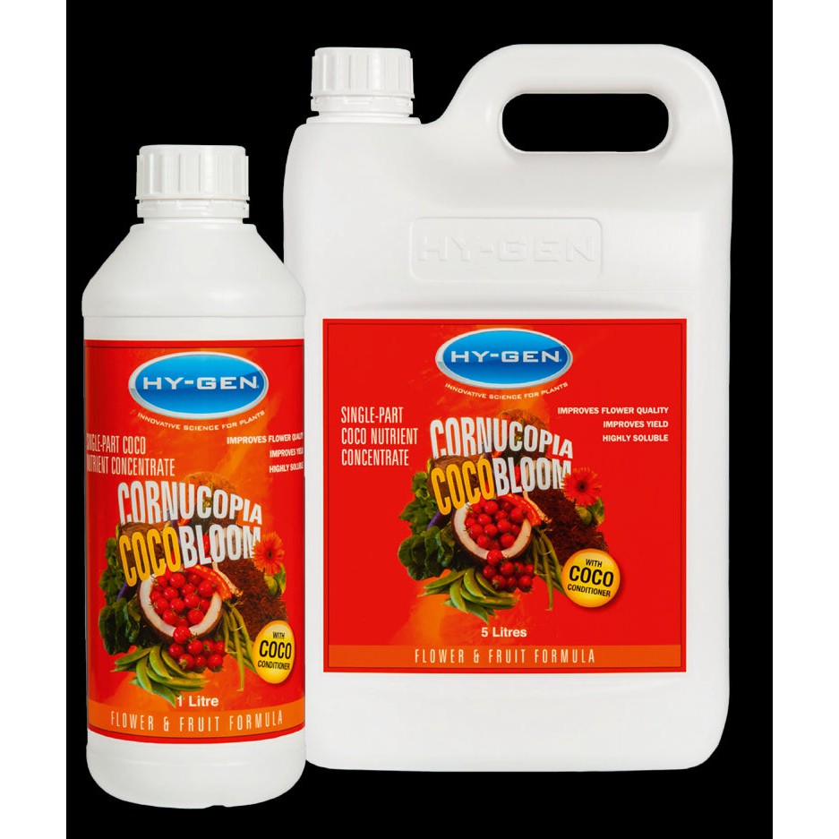 CORNUCOPIA COCOBLOOM Hydroponic Flowering Nutrient Concentrate For Coco - Hydroponic Solutions