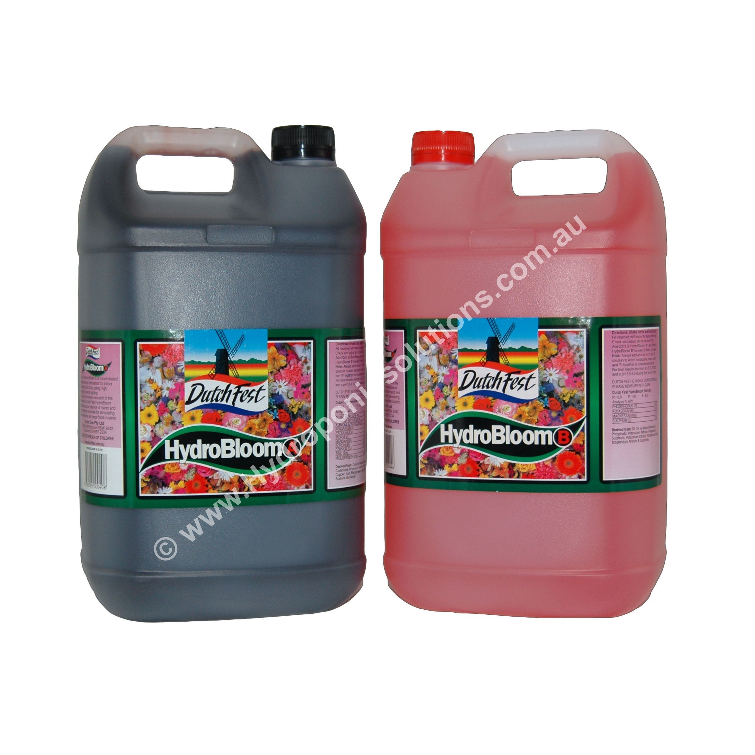 Dutch Fest HydroBloom Hydroponic Bloom Nutrient Concentrate - Hydroponic Solutions