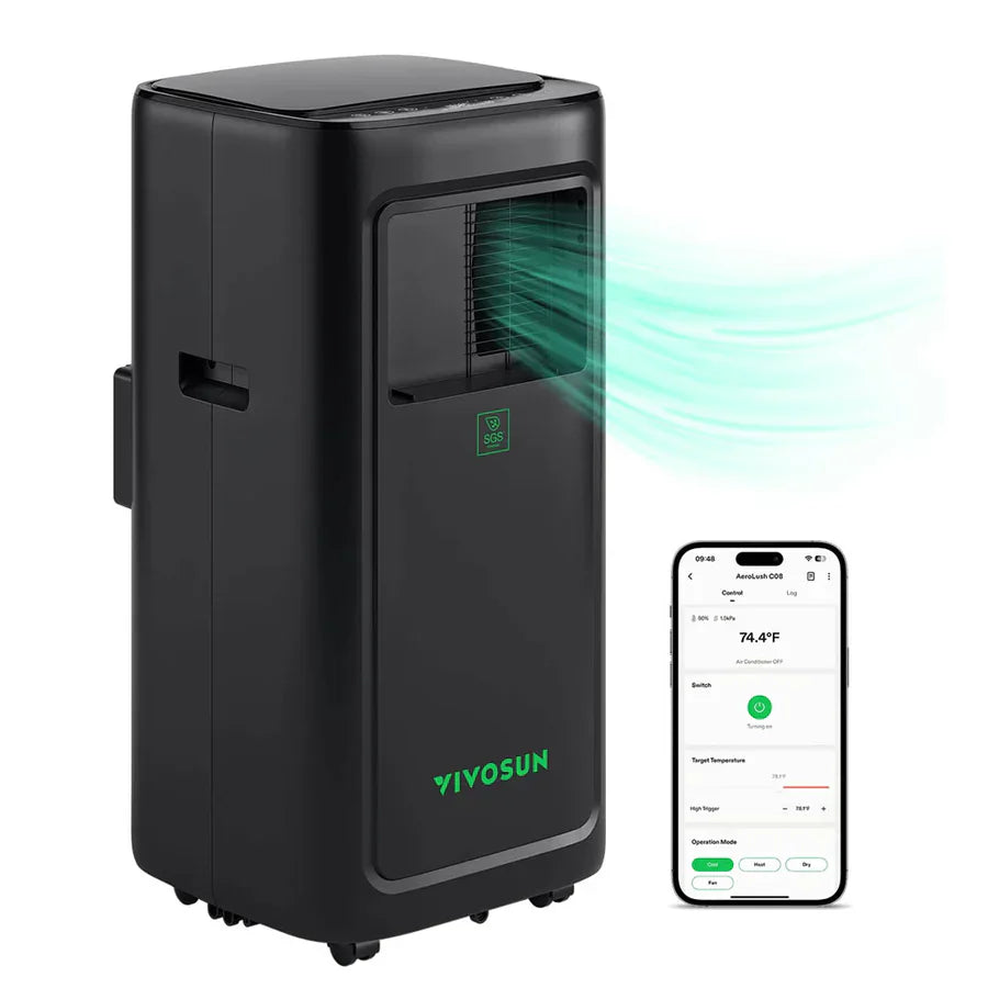 Vivosun AeroLush C08 Intelligent Grow Tent Air Conditioner