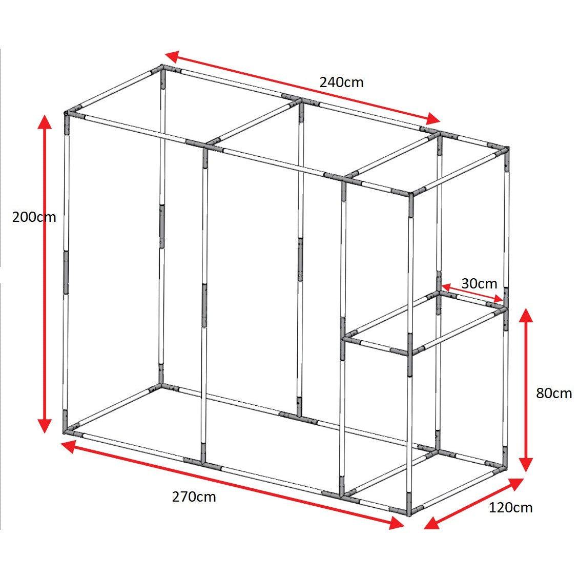Grow Tent Nanashi Capsa Multi Box - Hydroponic Solutions