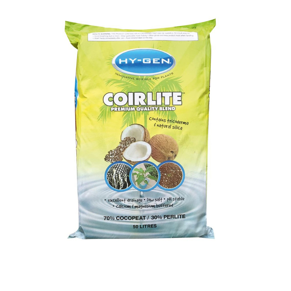 Hy-Gen CoirLite Coco & Perlite Blend - Hydroponic Solutions