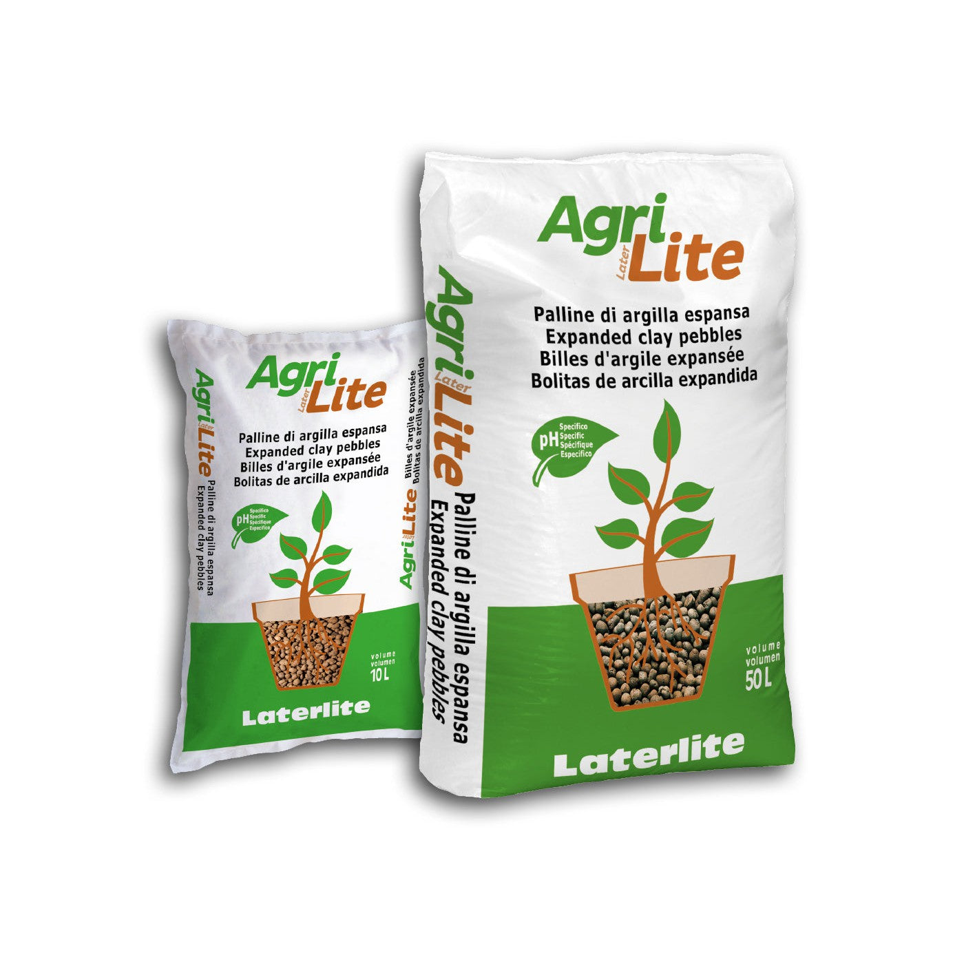 Laterlite Agri 8-20 Italian LECA, Expanded Clay for Hydroponics and Aquaponics - Hydroponic Solutions