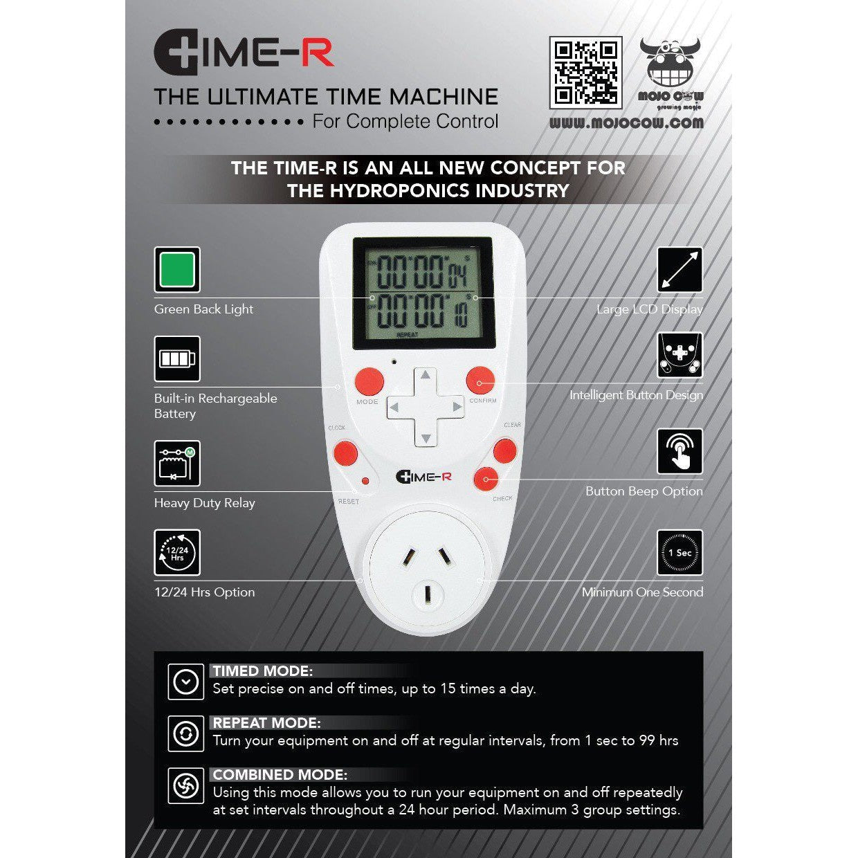MOJO Cow Time-R the Ultimate Digital Timer