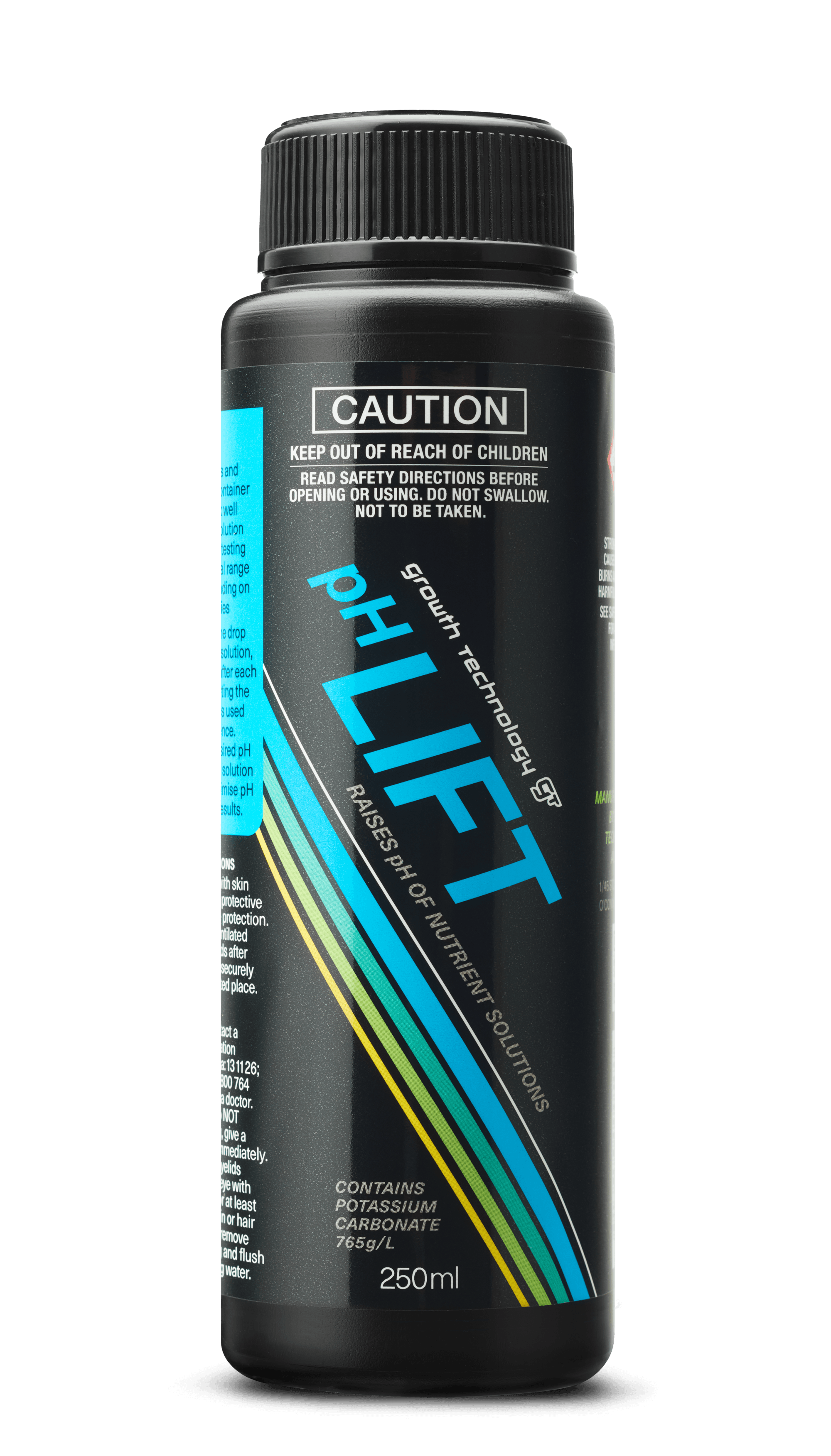 Growth Technology GT pH Lift - pH Up Solution 250mL