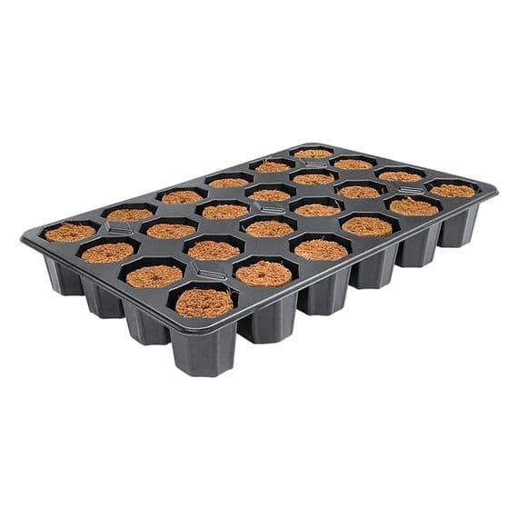 ROOT!T Natural Rooting Sponges – 24 Plug Tray & 60 Plug Refill Bag