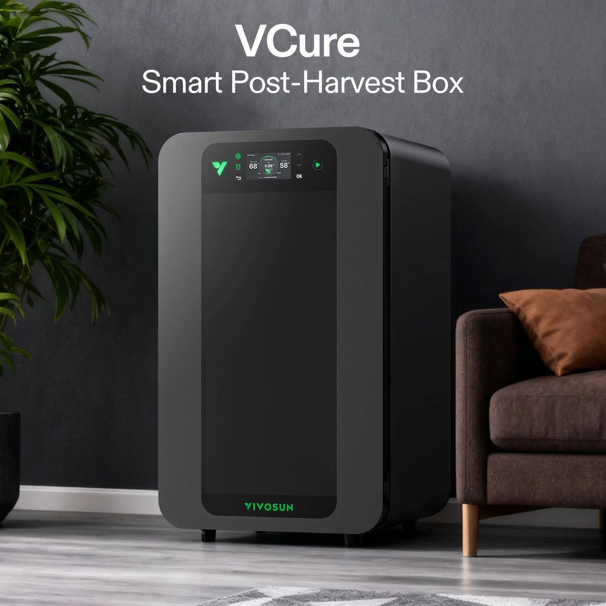 VIVOSUN VCure C80 Smart Drying &amp; Curing Box – Automated Climate Control - Hydroponic Solutions