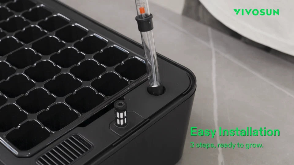 VIVOSUN VSeed S40 Smart Seedling Box – Indoor Seed Starting & Cloning System