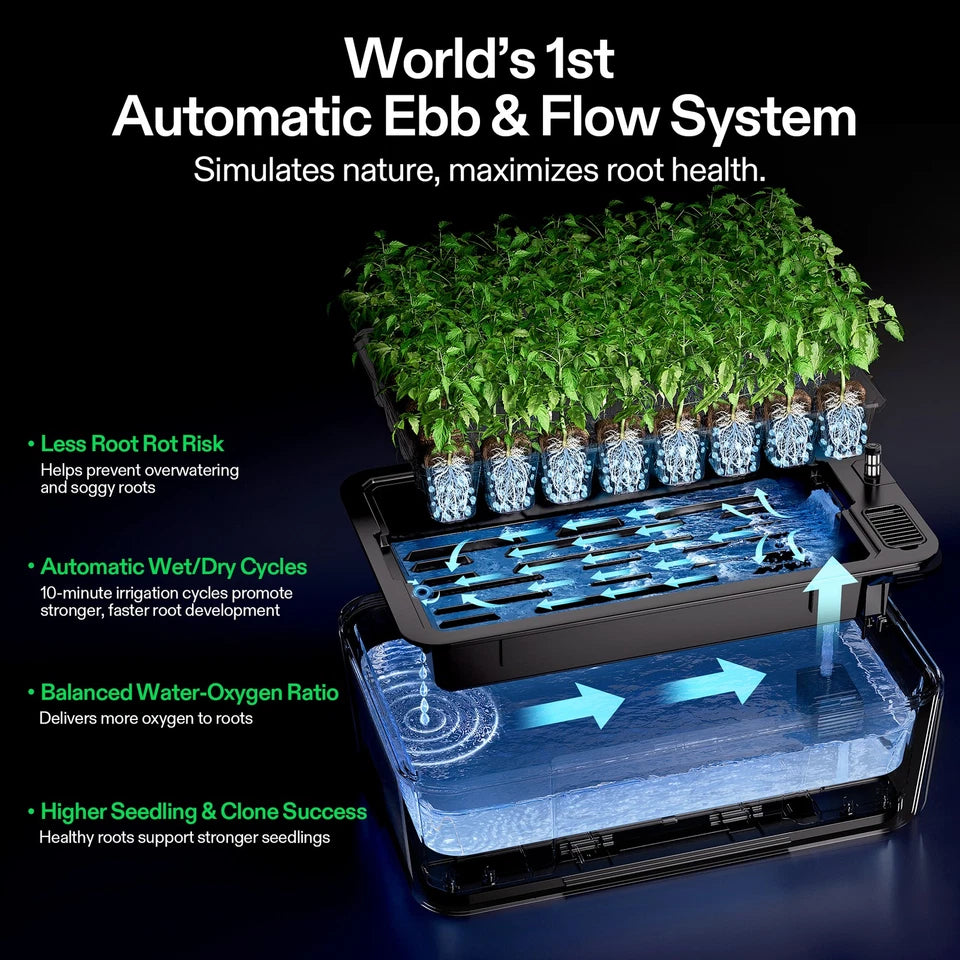 VIVOSUN VSeed S40 Smart Seedling Box – Indoor Seed Starting & Cloning System