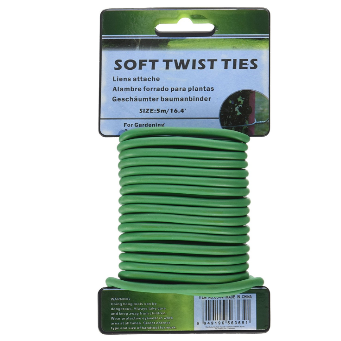 Soft Twist Flexible Garden Plant Tie - Hydroponic Solutions