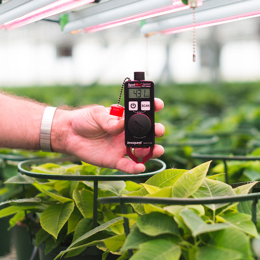 Spot-On Quantum PAR Meter – Accurate Light Meter for Indoor Plants & Grow Lights